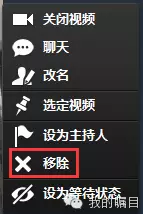 矚目視頻會議系統(tǒng)參會人移除