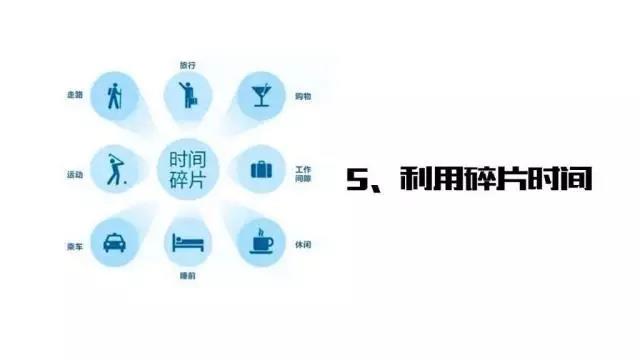 利用碎片時間