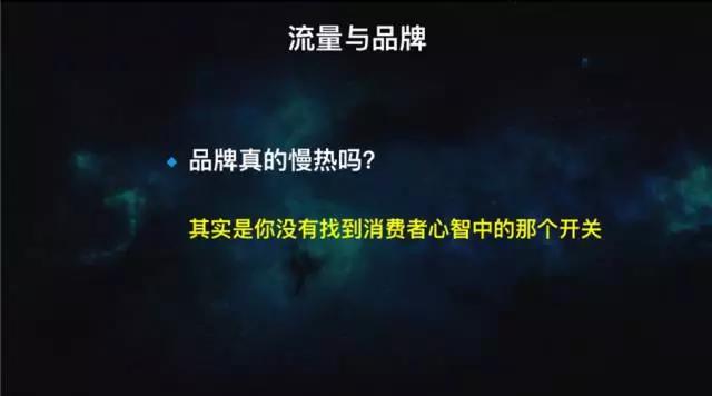流量與品牌